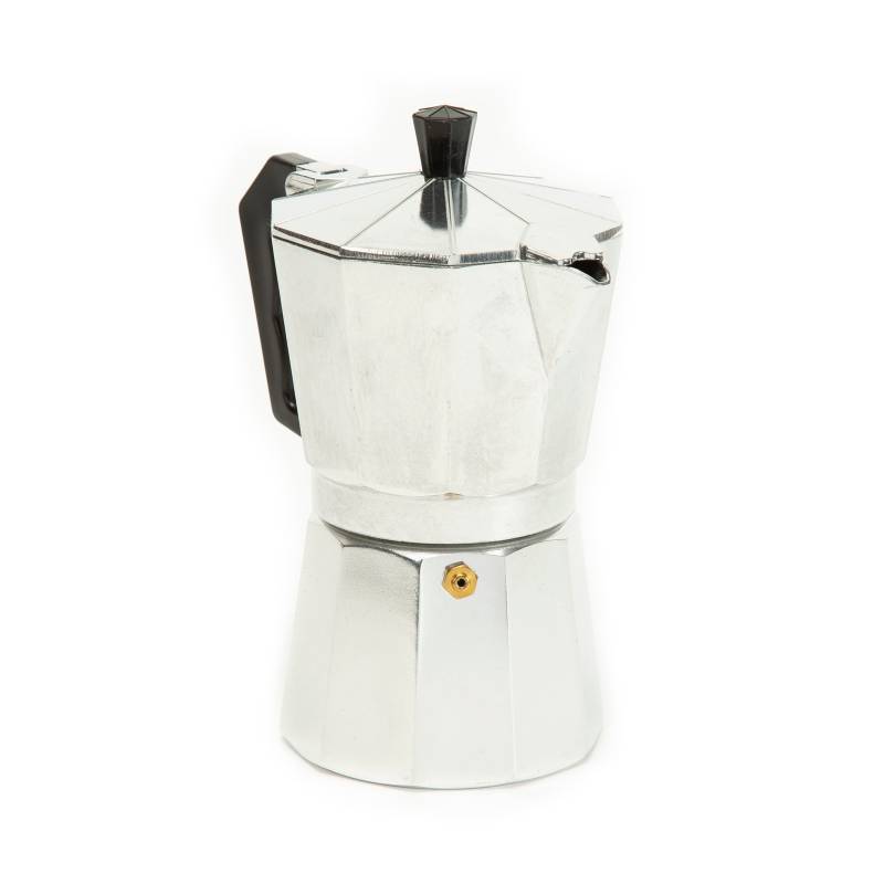 Cafetera Italiana Aluminio 300ml o 6 Tazas Fissman