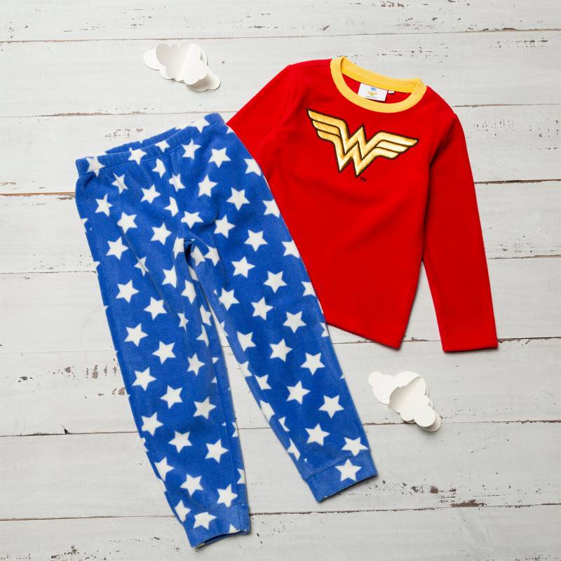 Credencial Subrayar pronunciación DC SUPER HERO GIRLS Pijama 2 Piezas Mujer Maravilla Niña | falabella.com
