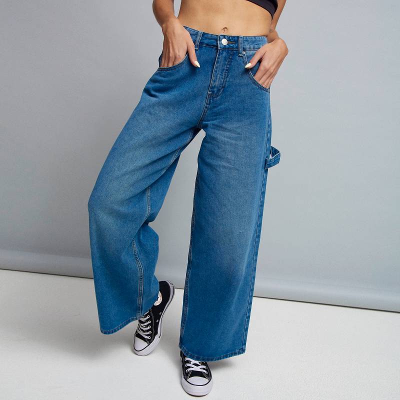 AMERICANINO - Americanino Jeans Wide Leg Tiro Bajo Mujer