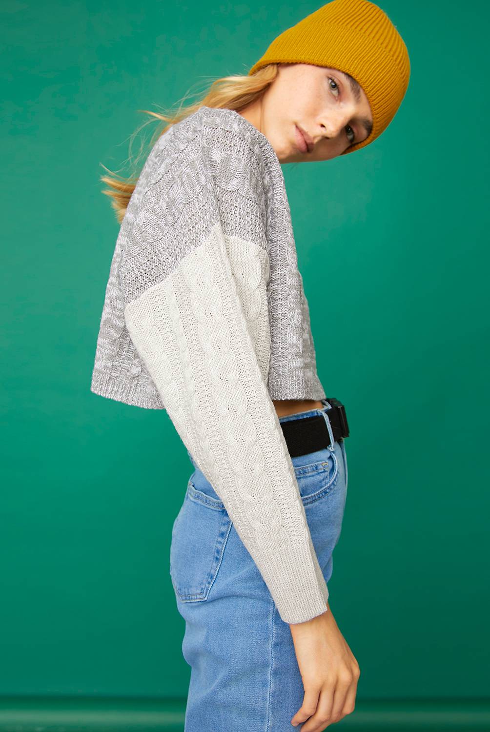 SYBILLA - Sybilla Sweater Crop Mujer