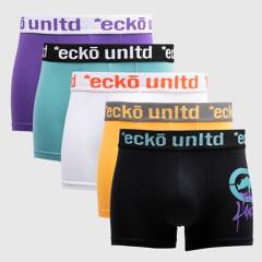 ECKO - Ecko Pack de 5 Bóxer Hombre Algodón
