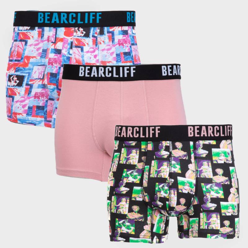 BEARCLIFF - Pack De 3 Bóxer Algodón Hombre Bearcliff