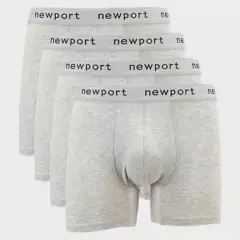 NEWPORT - Pack De 4 Bóxer Hombre Newport