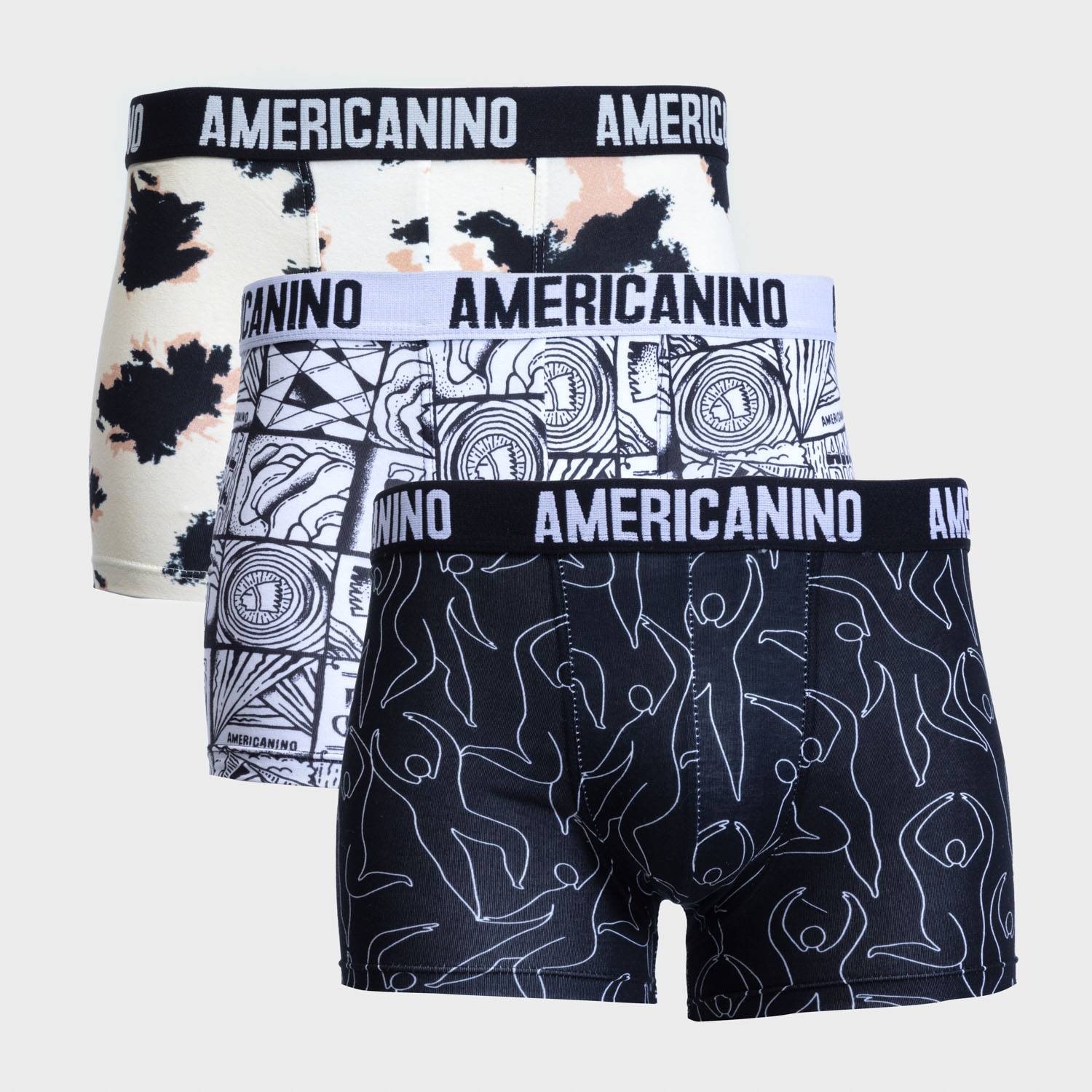 AMERICANINO Americanino Pack De 3 Boxer Algod n Hombre falabella