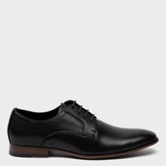 BASEMENT - Basement Zapato Formal Hombre Cuero Negro
