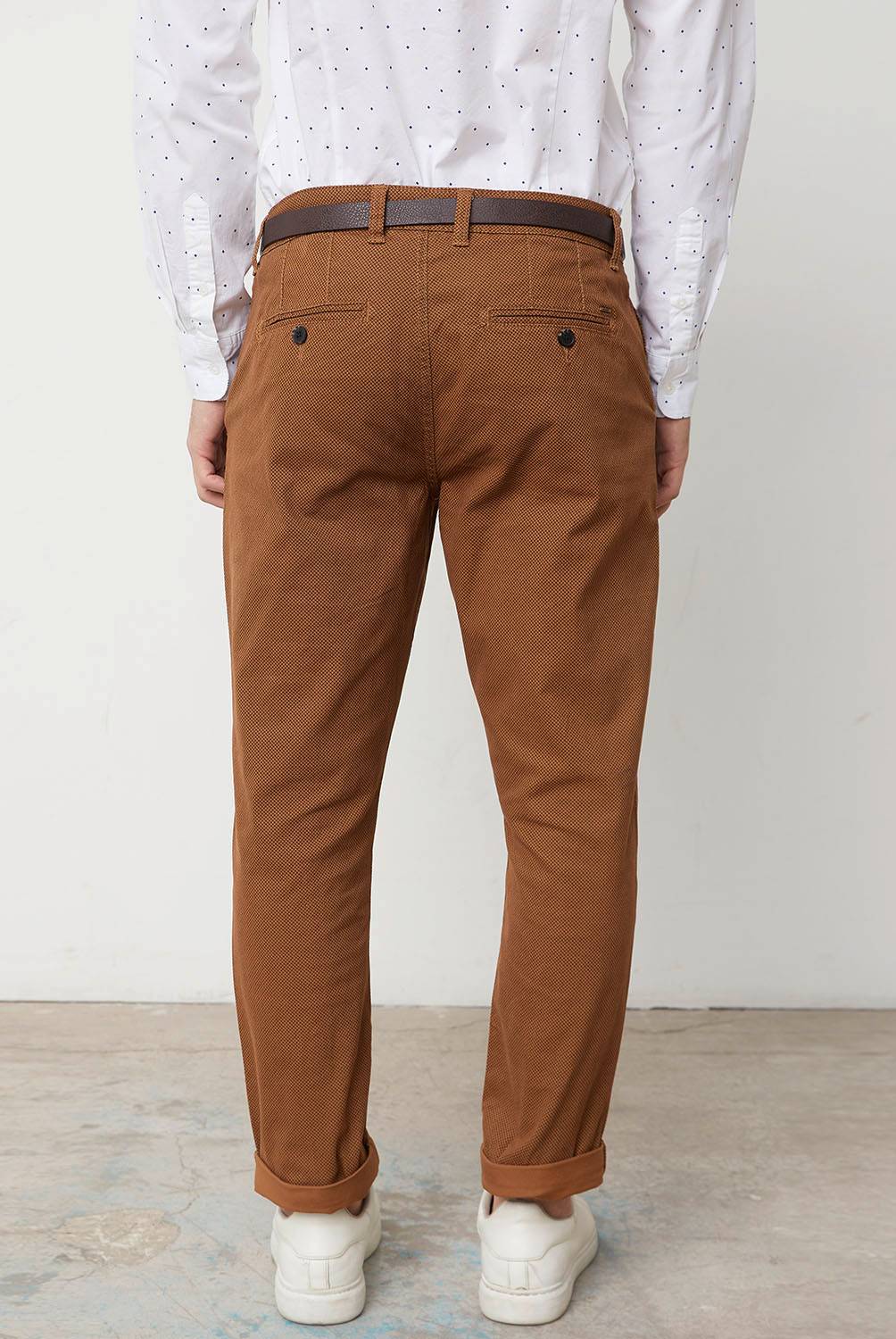 BASEMENT - Pantalon Chino Slim Fit Algodón Organico Hombre Basement