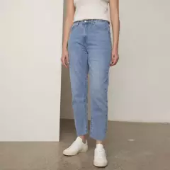 BASEMENT - Jeans Slim Tiro Alto Mujer Basement