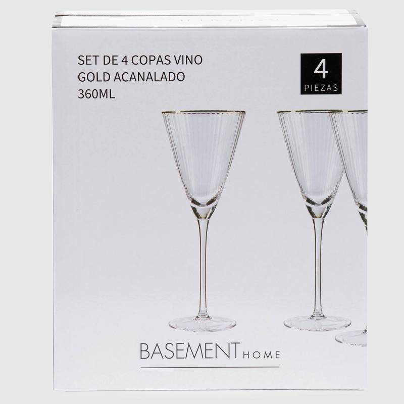 Copas de vino elegantes x6 - Club de Regaleria