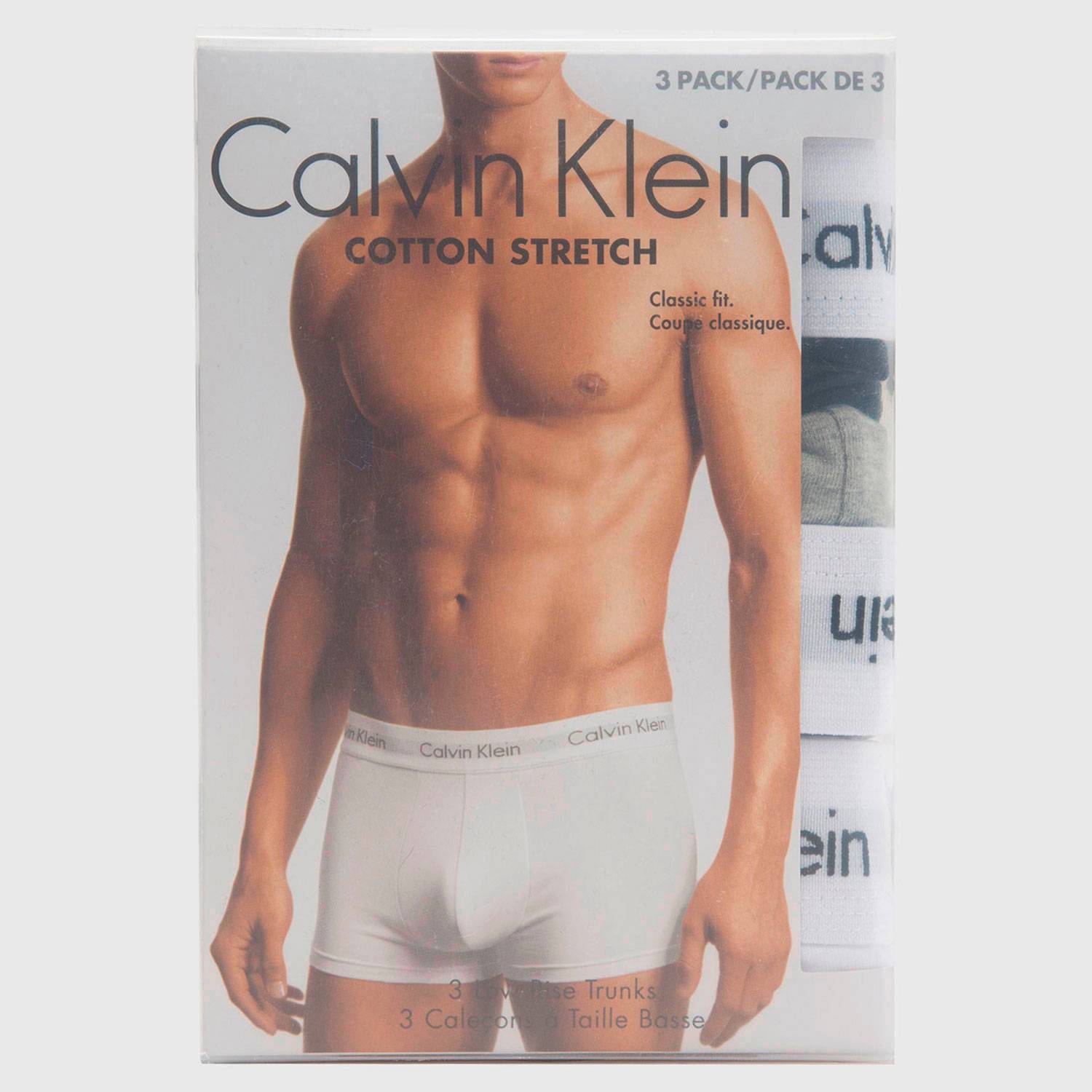 CALVIN KLEIN Pack de 3 Boxers Algodón Hombre Calvin Klein