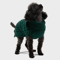 KULCAN - Sweater Perro Pequeño Trenzado Talla S 25 cm Kulcan