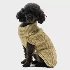 KULCAN - Sweater Perro Pequeño Trenzado Talla S 25 cm Kulcan