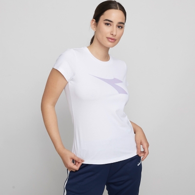 Diadora Polera Deportiva Manga Corta Mujer Coolebra