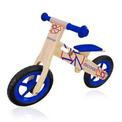 SCOOP - Scoop Bicicleta Infantil Balance Madera Aro 12