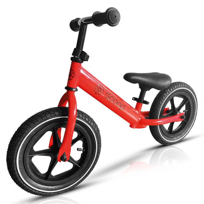 SCOOP - Scoop Bicicleta Infantil Balance Acero Aro 12 Roja