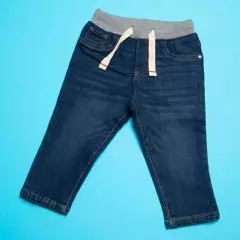 YAMP - Jeans Bebé Niño Denim Cintura Elásticada Yamp