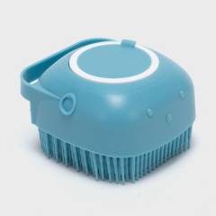 KULCAN - Cepillo para Perros de Silicona con Dispensador de Shampoo Kulcan