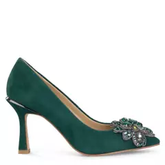 ALMA EN PENA - Zapato Formal Mujer Cuero Verde Alma En Pena