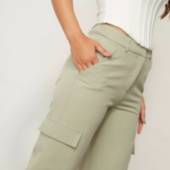 Pantalon Mujer Stretch Tiro Alto Formal Casual Tubo Platine