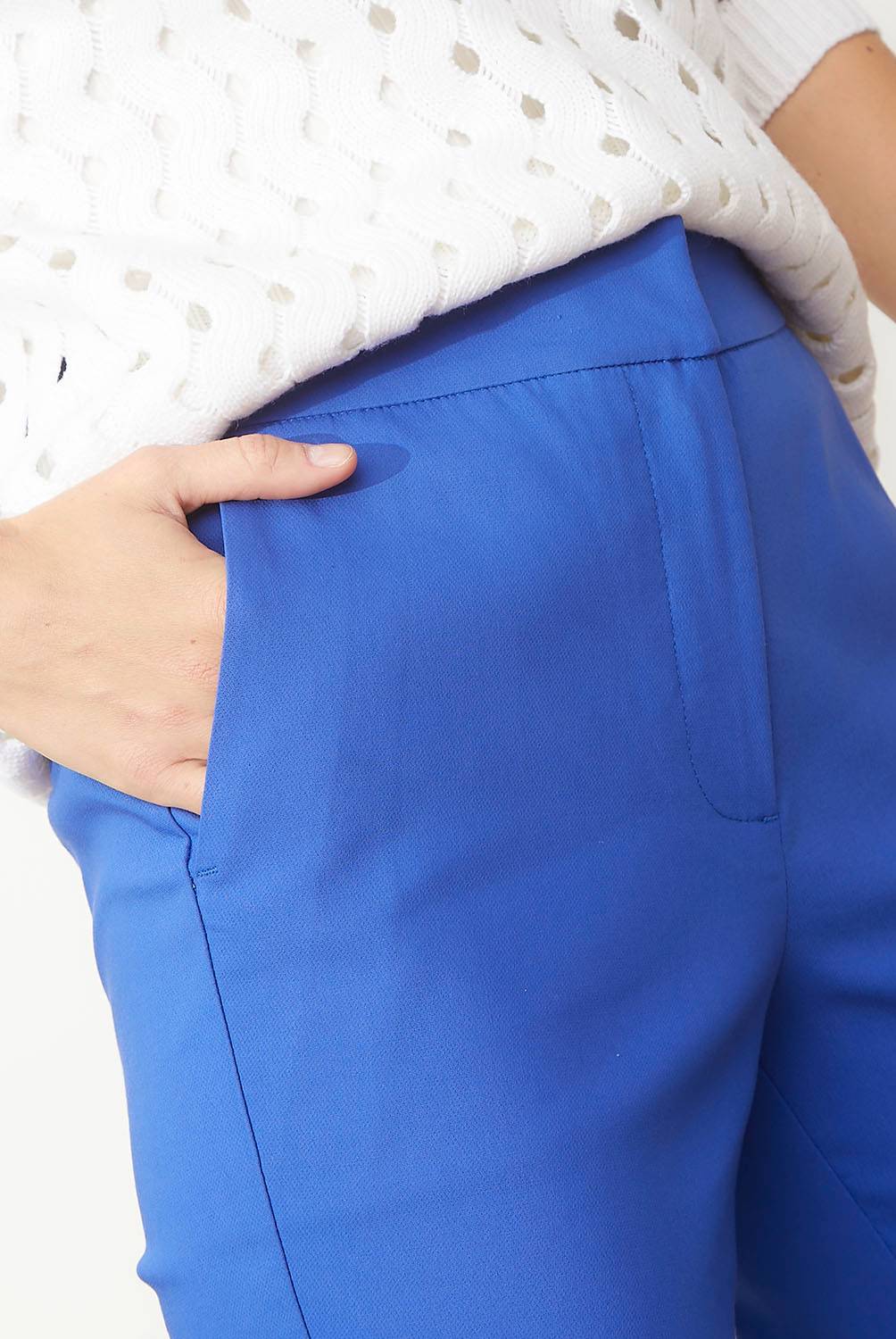BASEMENT - Pantalón Skinny Tiro Medio Mujer Basement