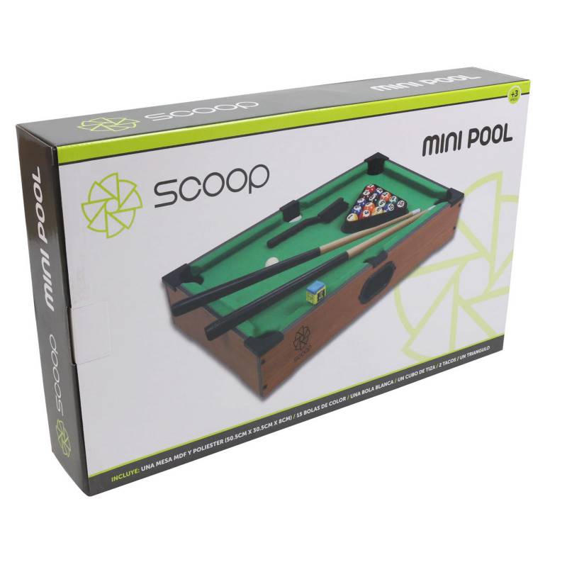 SCOOP Mesa De Mini Billar Scoop