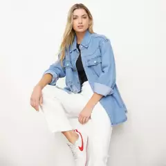 SYBILLA - Chaqueta De Jeans Mujer Sybilla