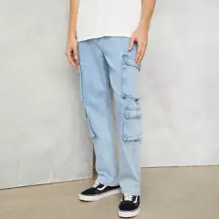 AMERICANINO - Jeans Cargo Fit Hombre Americanino