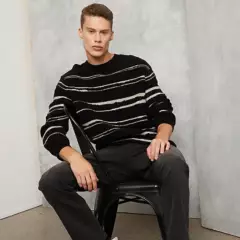 AMERICANINO - Sweater Oversize Algodón Hombre Americanino