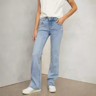 AMERICANINO - Jeans Flare Tiro Medio Mujer Americanino