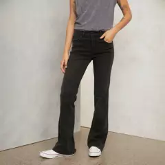 AMERICANINO - Jeans Flare Tiro Medio Mujer Americanino