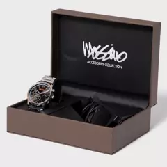 MOSSIMO - Pack Reloj Análogo + Anteojos de Sol Mujer Mossimo