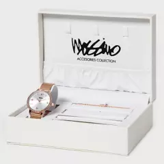 MOSSIMO - Pack Reloj Análogo + Collar Mujer Mossimo
