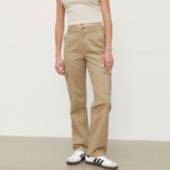 Pantalón Mujer Beige Cargo