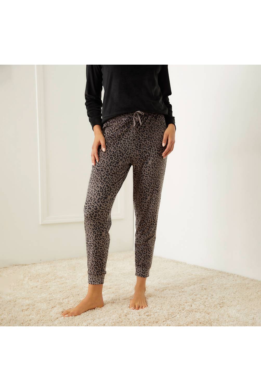 BLU Pantalon De Pijama Mujer Blu