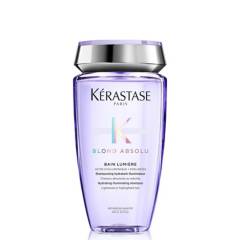 KERASTASE - Shampoo Hidratante Cabello Rubio O Decolorado Bain Lumiere Blond Absolu 250ml Kerastase