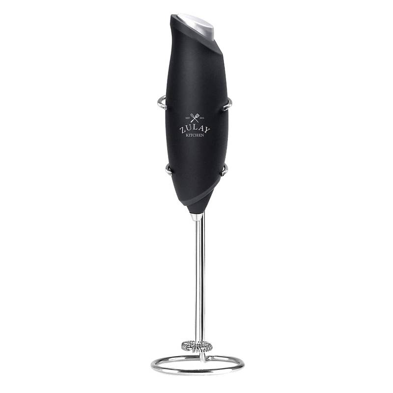 ZULAY KITCHEN - 2020 Milk Frother Handheld Foam Maker For Lattes