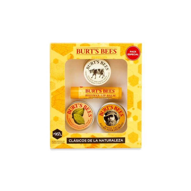 BURTS BEES - Kit para Regalo Burt's Bees Clásicos de la Naturaleza