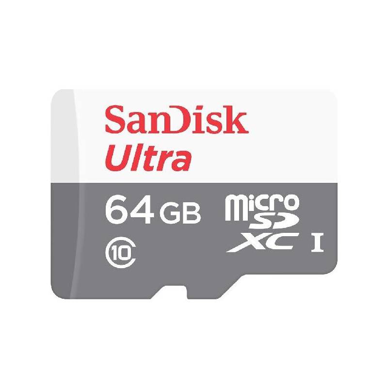 SANDISK - Tarjeta Sandisk Microsd 64 GB Clase 10