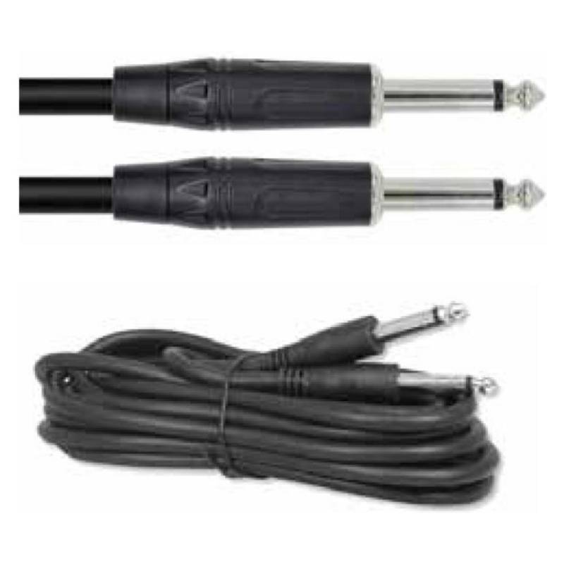 DBLUE - Cable Mono Plug de 6.3mm a 6.3mm 3m / K