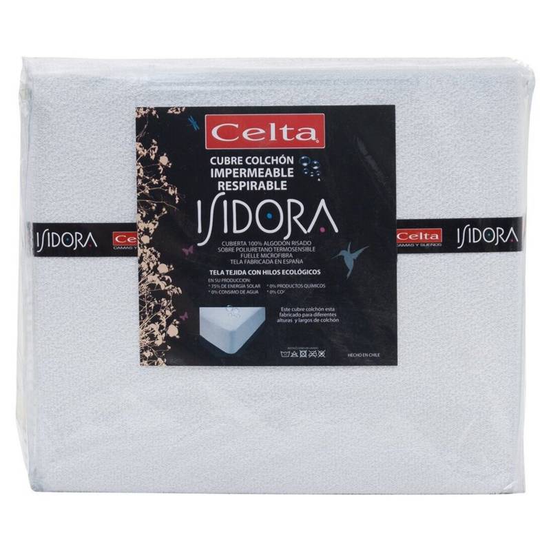 Celta - Cubrecolchon Impermeable y Respirable Full