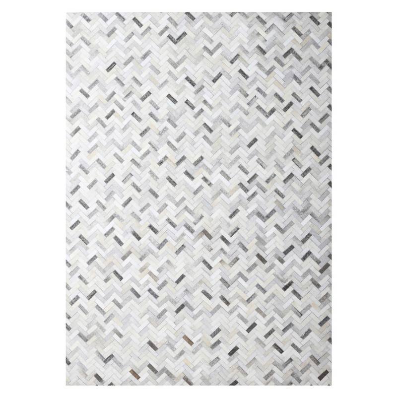 Dib - Alfombras naturales Leather Patc cuero 230x330 cm