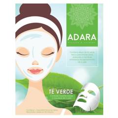 ADARA PARIS - Pack de 13 Máscaras Faciales de Té Verde