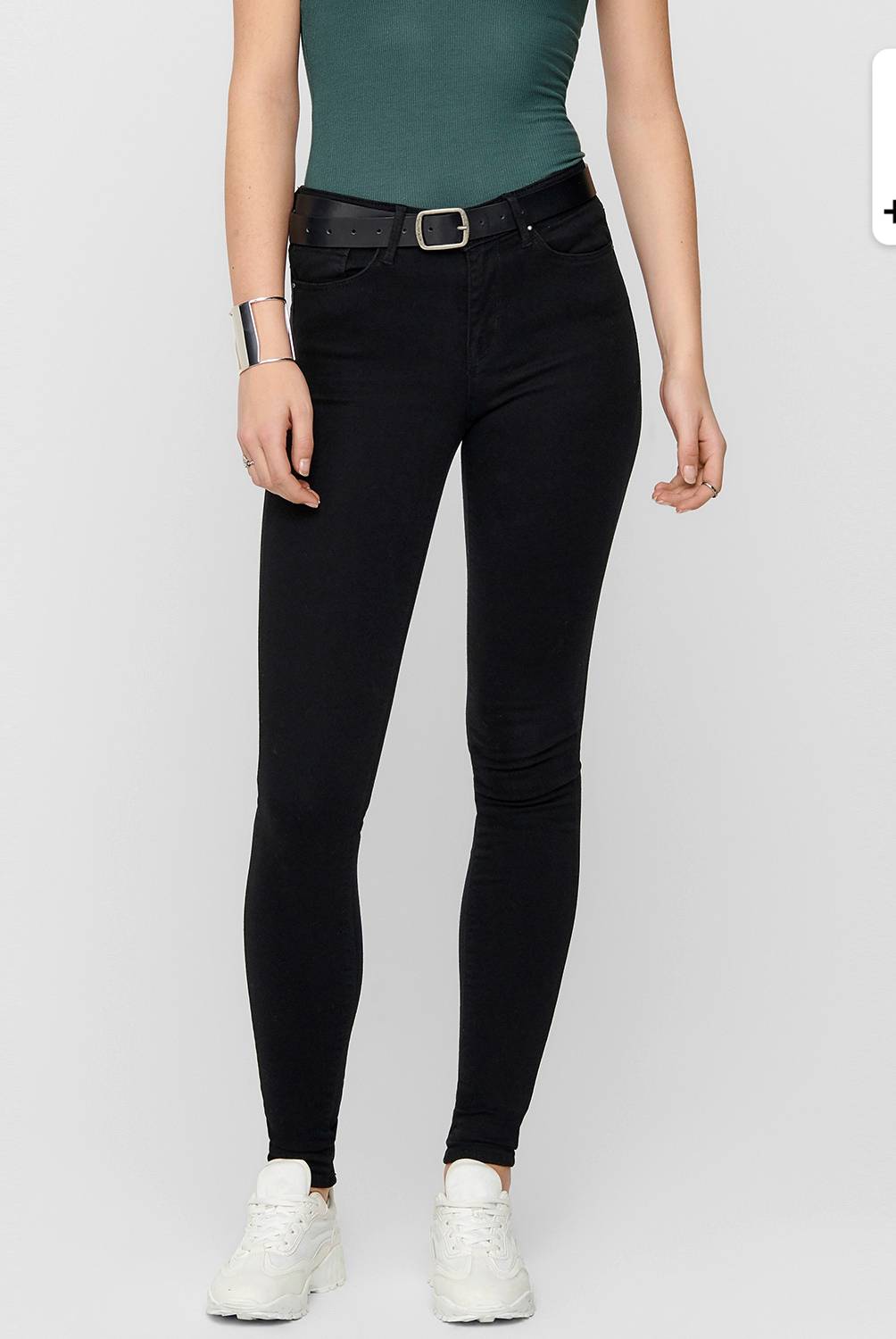 ONLY - Jeans de Algodón Skinny Mujer