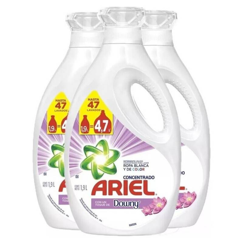 Ariel 3 Detergente Ariel Downy falabella.com