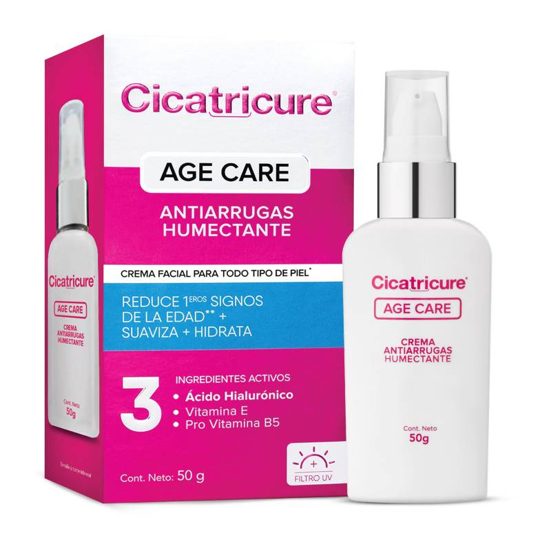 CICATRICURE - Cicatricure Age Care Crema Antiarrugas Humectante 50g