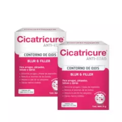 CICATRICURE - Pack Cicatricure 2 Contorno De Ojos Blur & Filler De 15g.c/u