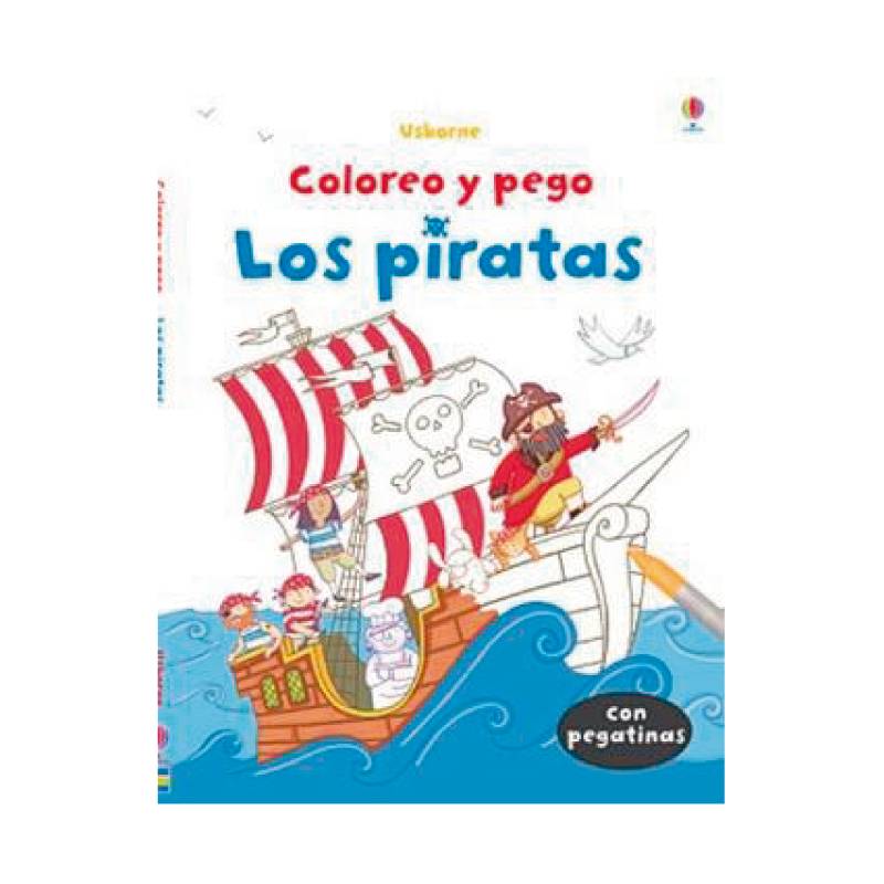 Piratas. Pequeño libro de pegatinas Usborne Libros El faro de los tres  mundos