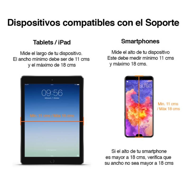 Soporte Para Smartphone-tablet De Escritorio O Cama