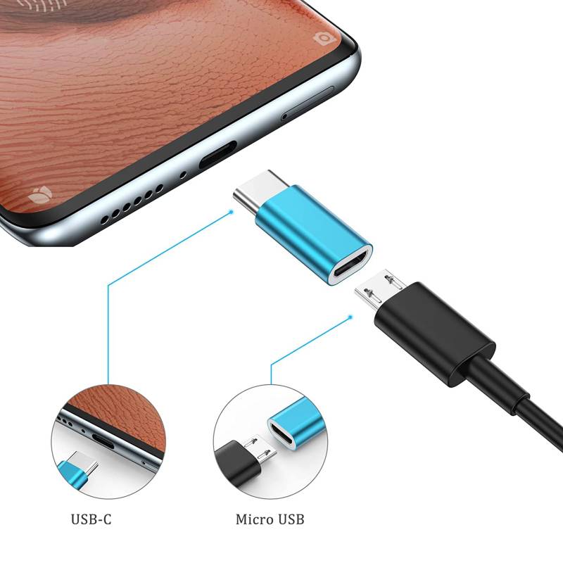 Adaptador Micro SD/SD a USB, Micro USB y Tipo C Guatemala