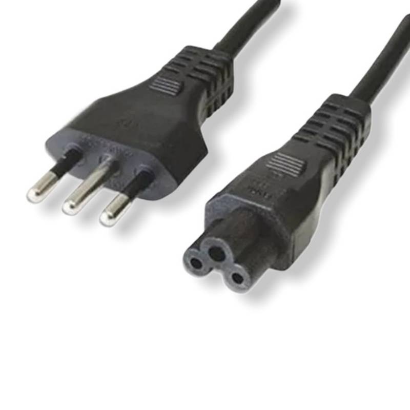 OEM - Cable Fuente Poder Trebol Pc Cargador Notebook