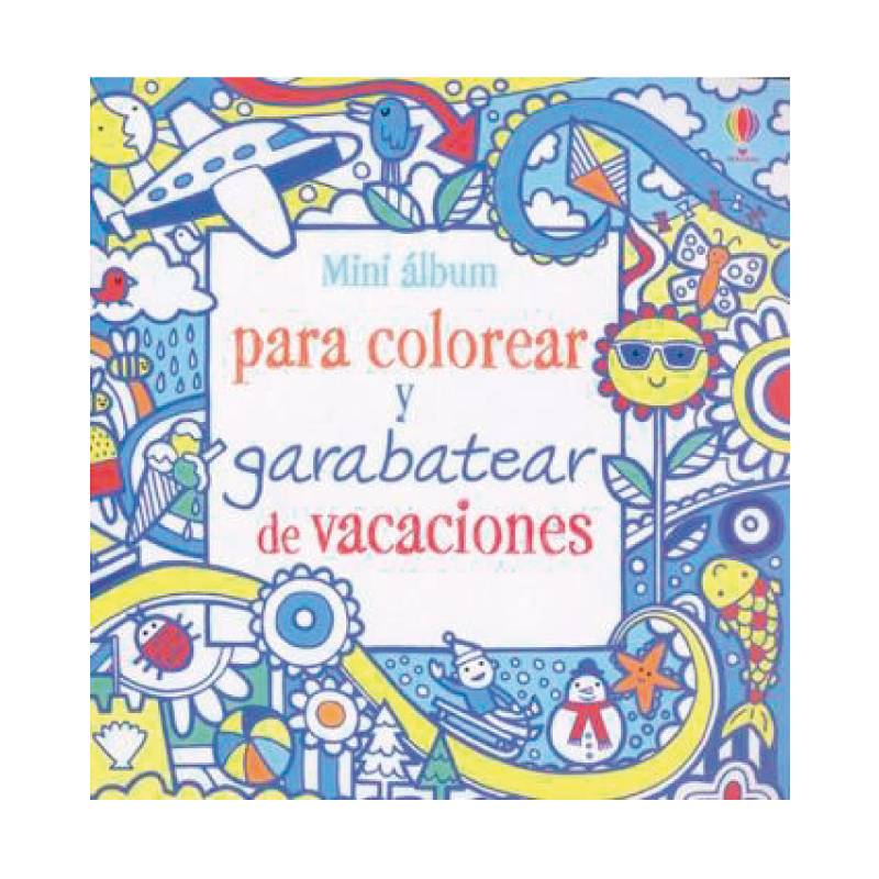 USBORNE - Mini Album Colorear Vacaciones